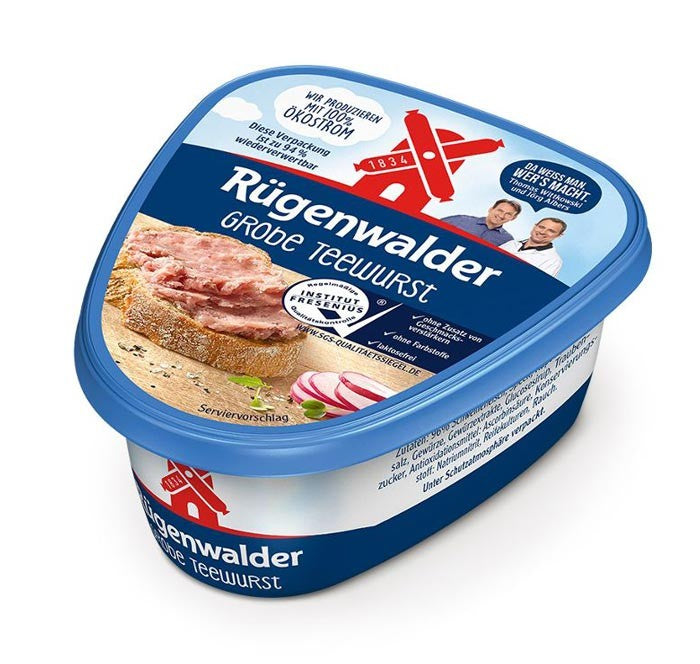 Rügenwalder grobe Teewurst 125g