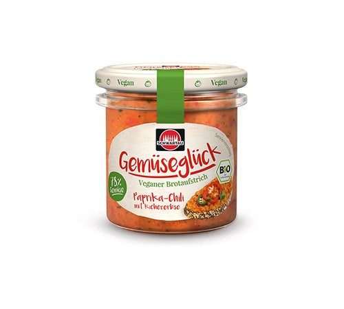 Schwartau Gemüseglück Paprika Chili mit Kichererbse 135g
